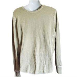 LUCKY BRAND Henley shirt thermal long sleeve M